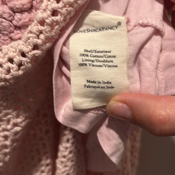 LOVESHACKFANCY shelburne crochet maxi dress - Picture 3 of 13